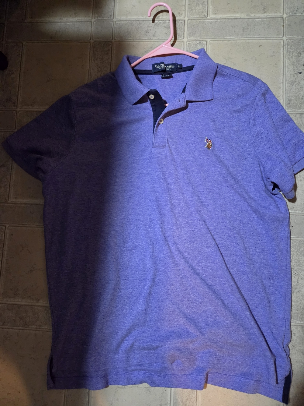U.S. Polo Assn. Men’s Purple Polo Shirt